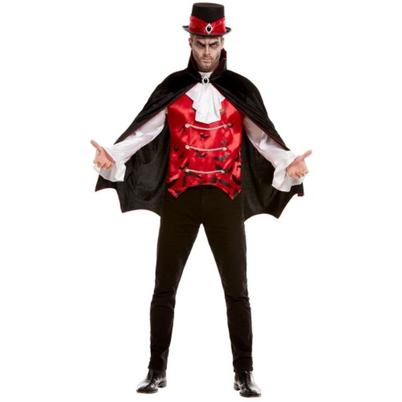 Vampire Costume, Mens - Jokers Costume Mega Store