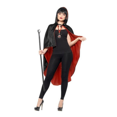 Vampire Kit, Black, With Reversible Cape - Jokers Costume Mega Store