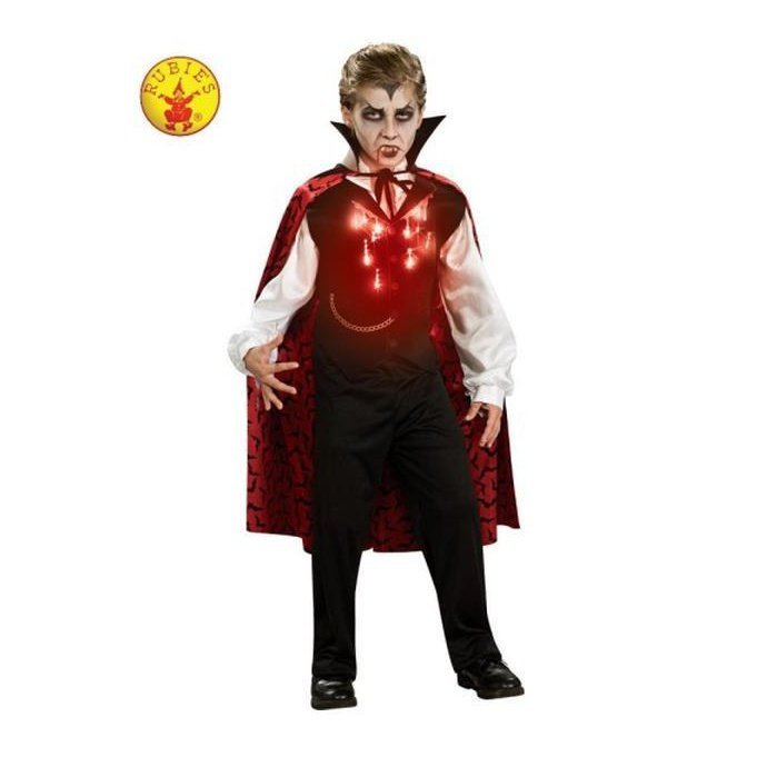 Vampire Light Up Costume, Child - Jokers Costume Mega Store