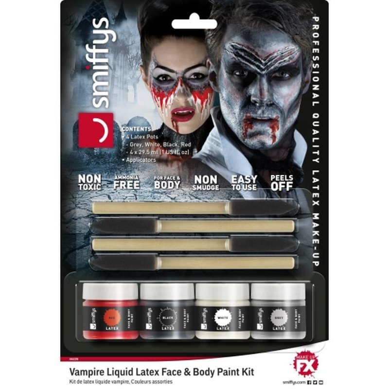 Vampire Liquid Latex Kit - Jokers Costume Mega Store