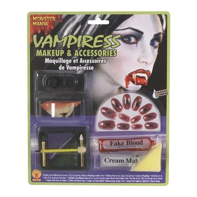Vampiress Make Up Kit - Jokers Costume Mega Store