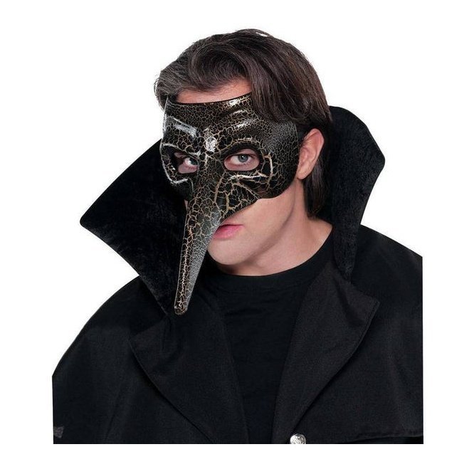 Venetian Raven Mask - Jokers Costume Mega Store