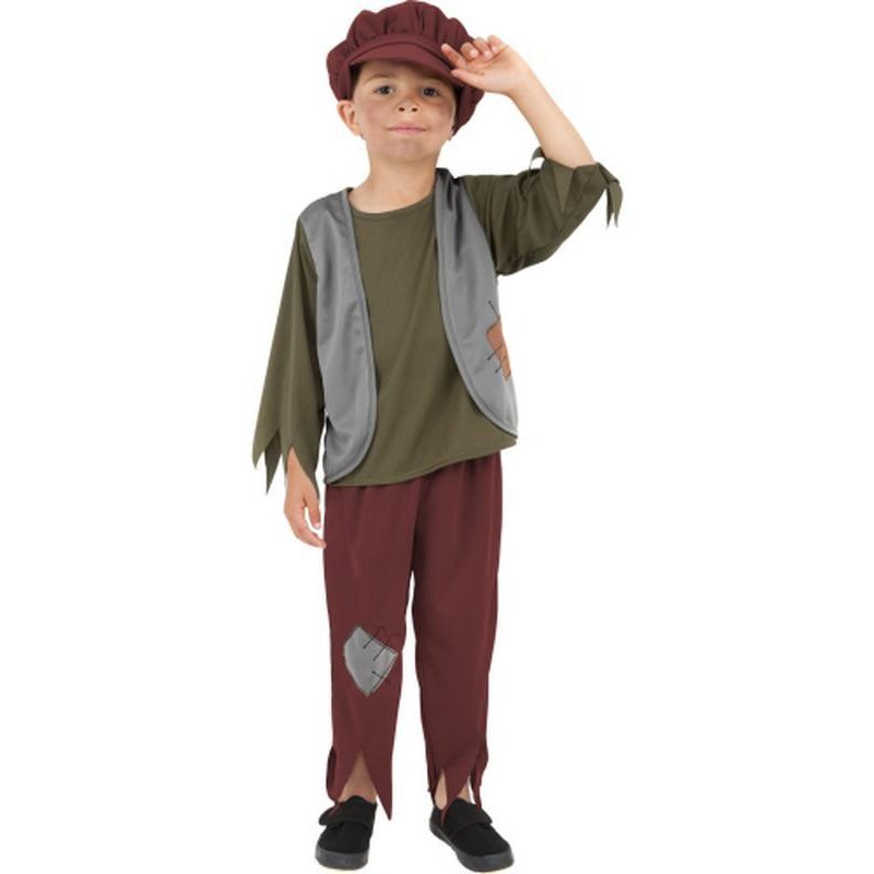 Victorian Poor Boy Costume - Green - Jokers Costume Mega Store