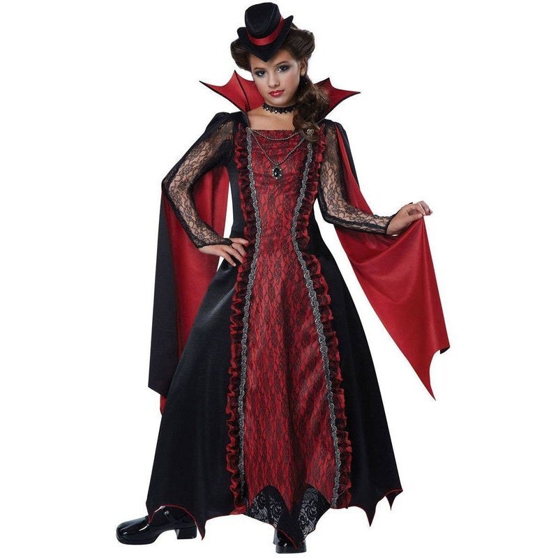 Victorian Vampira/Child - Jokers Costume Mega Store