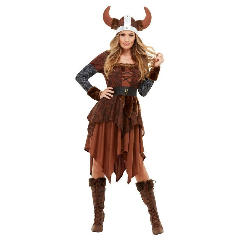 Viking Barbarian Queen Costume - Jokers Costume Mega Store