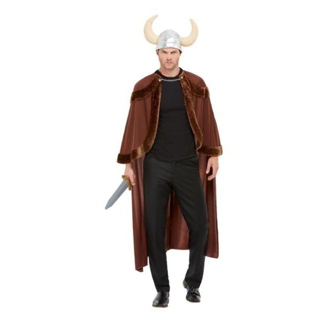 Viking Costume, Brown - Jokers Costume Mega Store