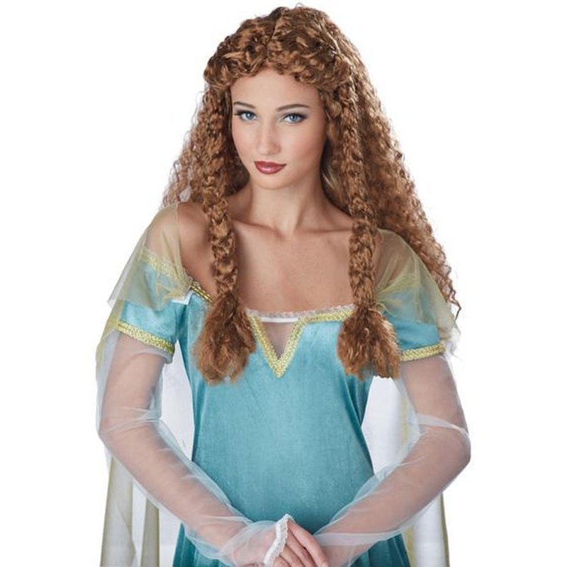 Viking Princess Wig Auburn - Jokers Costume Mega Store