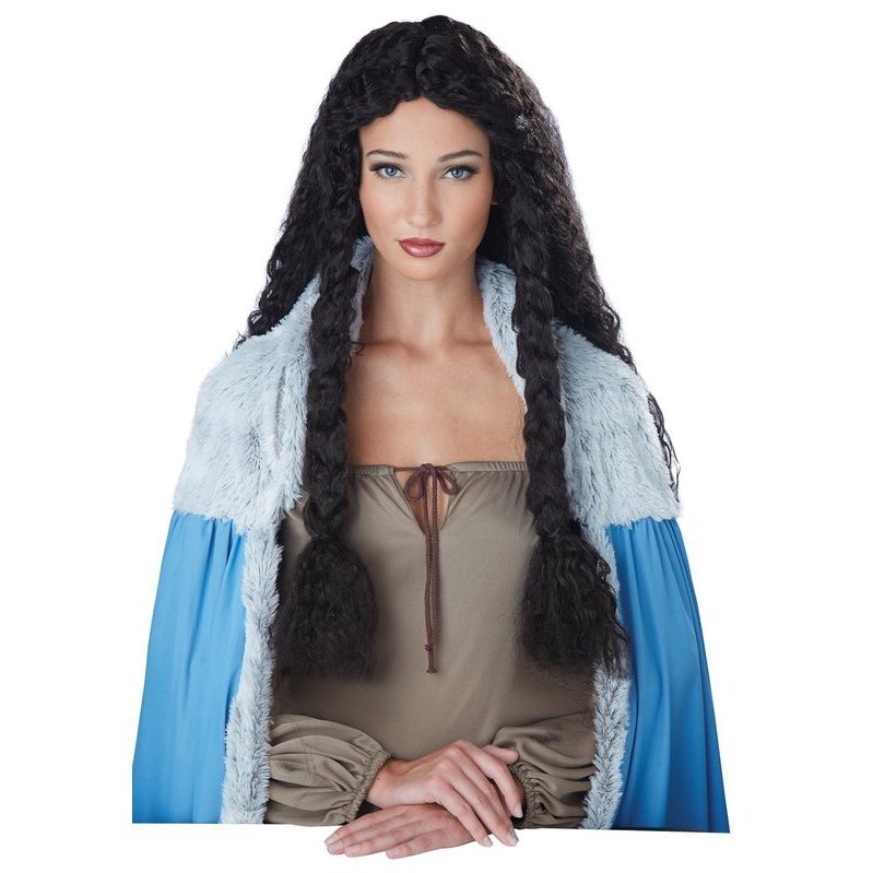 Viking Princess Wig Black - Jokers Costume Mega Store