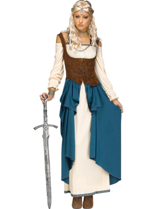 Viking Queen Adult Costume - Jokers Costume Mega Store