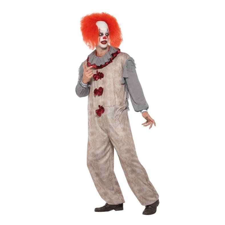 Vintage Clown Costume - Jokers Costume Mega Store