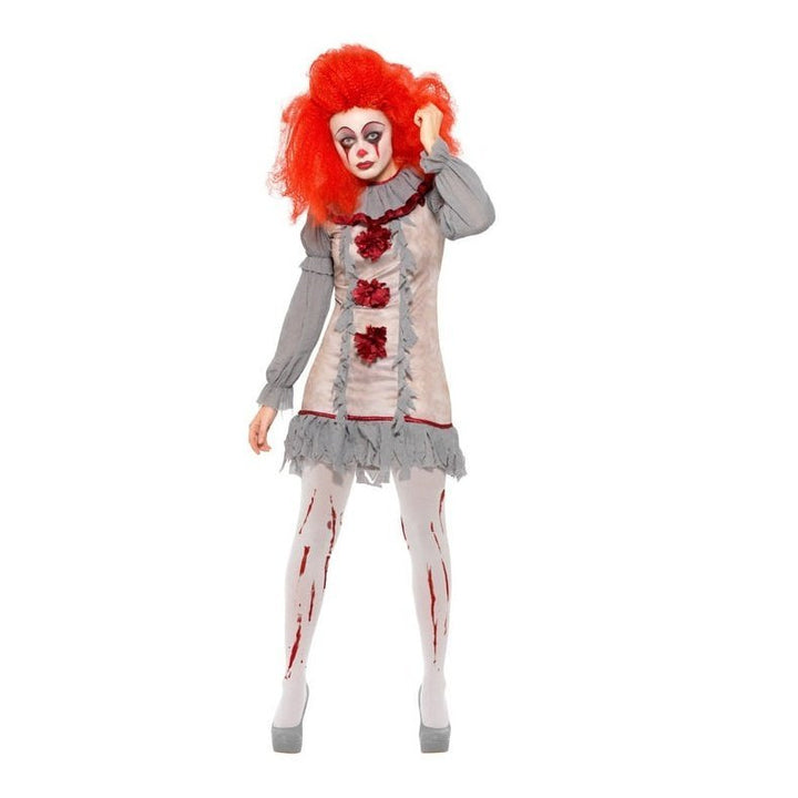 Vintage Clown Lady Costume - Jokers Costume Mega Store