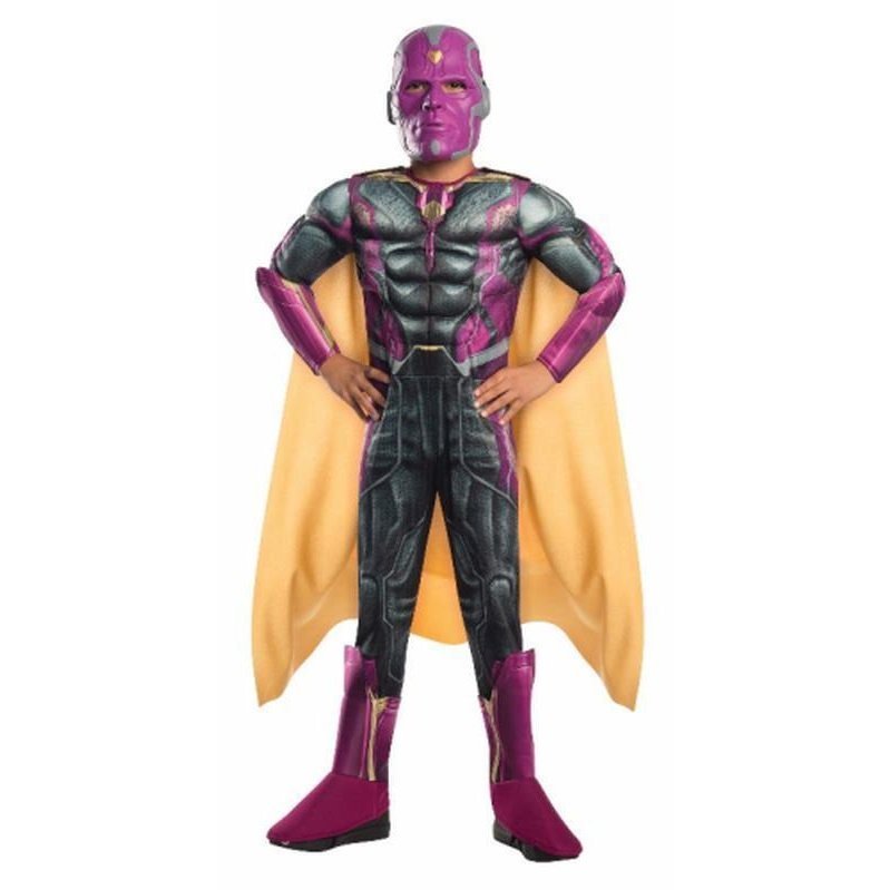 Vision Aaou Deluxe Costume Size 6 8 - Jokers Costume Mega Store