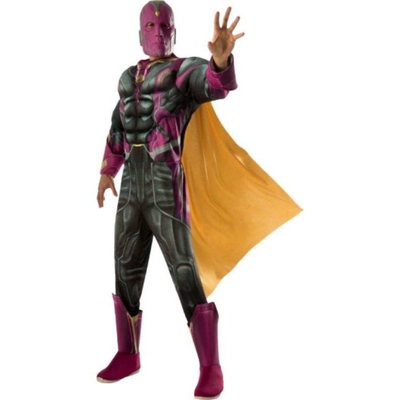 Vision Avengers 2 Deluxe Size Xl - Jokers Costume Mega Store