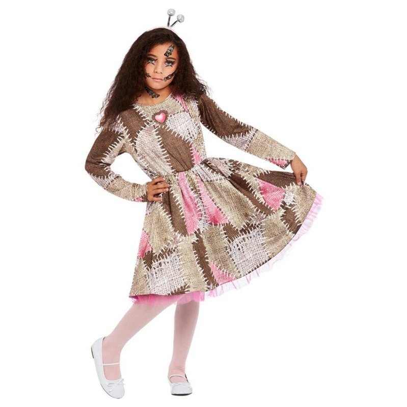 Voodoo Doll Costume, Brown, Child - Jokers Costume Mega Store
