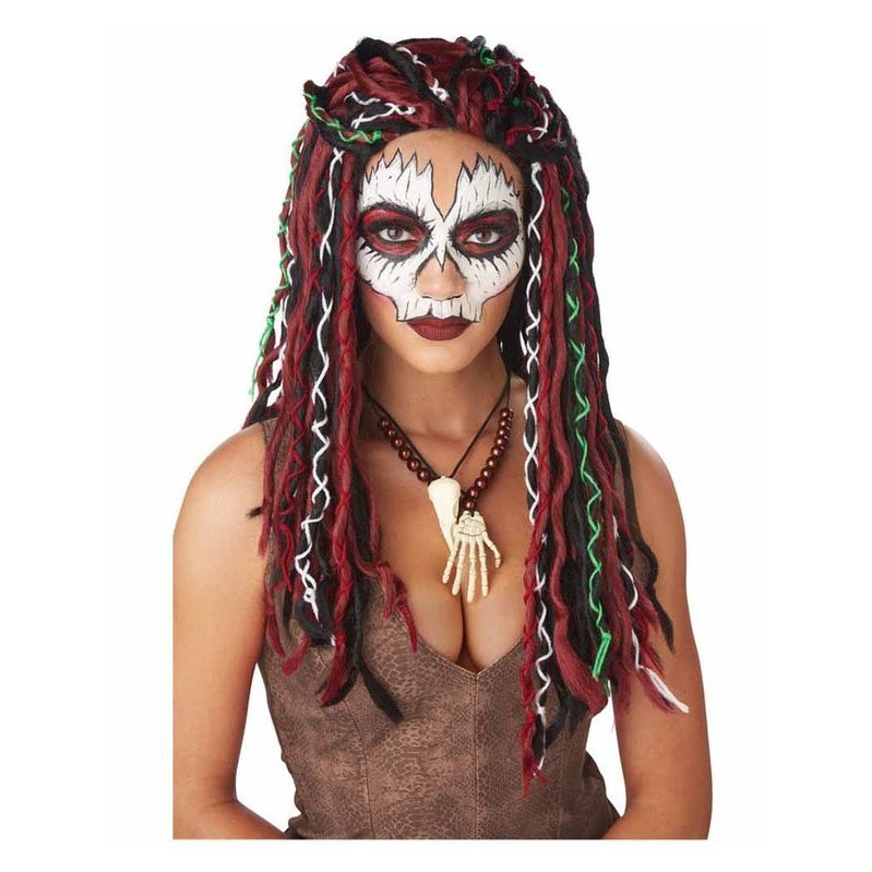 Voodoo Priestess Wig - Jokers Costume Mega Store