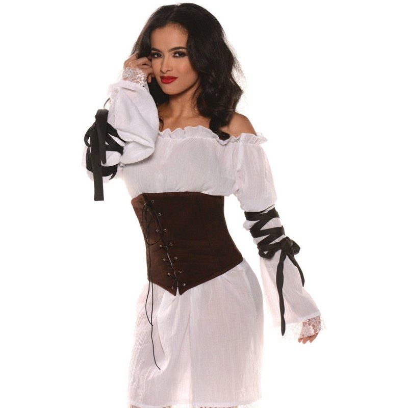 Waist Cincher Brown - Jokers Costume Mega Store