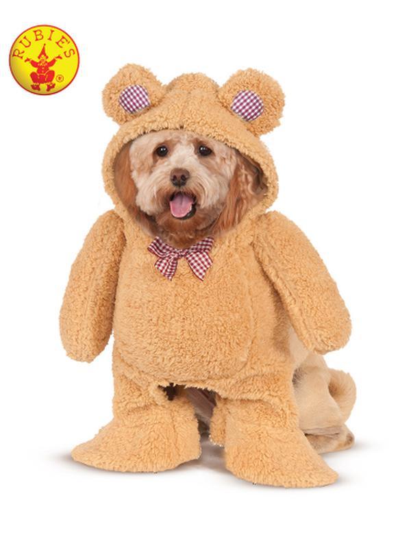 Walking Teddy Bear Pet Costume Size M - Jokers Costume Mega Store