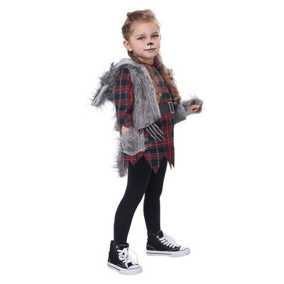 Wee Wolf Toddler Girls Costume - Jokers Costume Mega Store