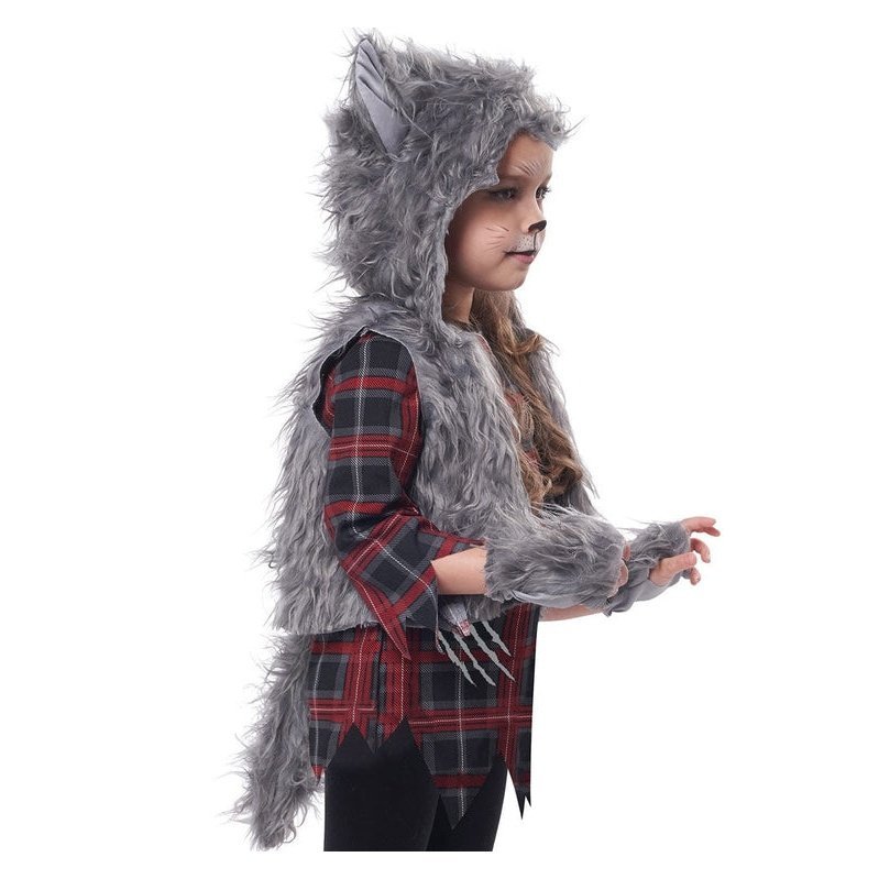 Wee Wolf Toddler Girls Costume - Jokers Costume Mega Store