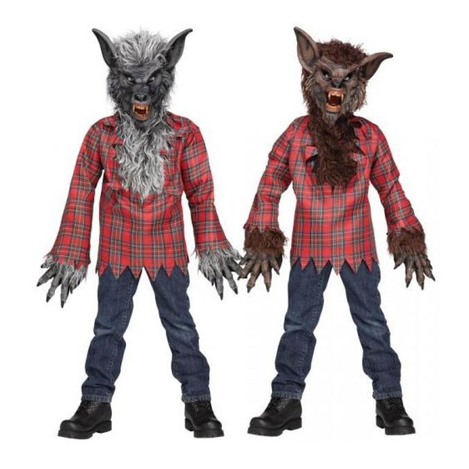 Werewolf Costume Child Assorted - Jokers Costume Mega Store