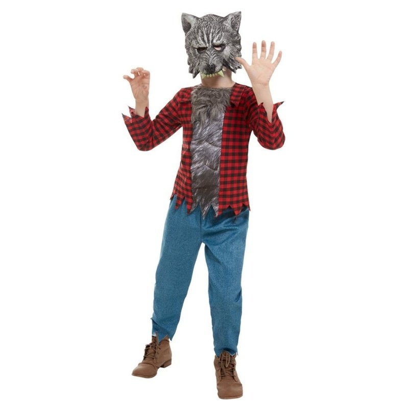 Werewolf Costume, Red - Jokers Costume Mega Store