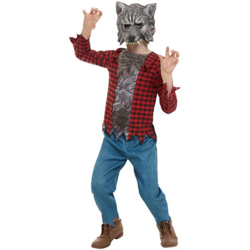 Werewolf Costume, Red - Jokers Costume Mega Store