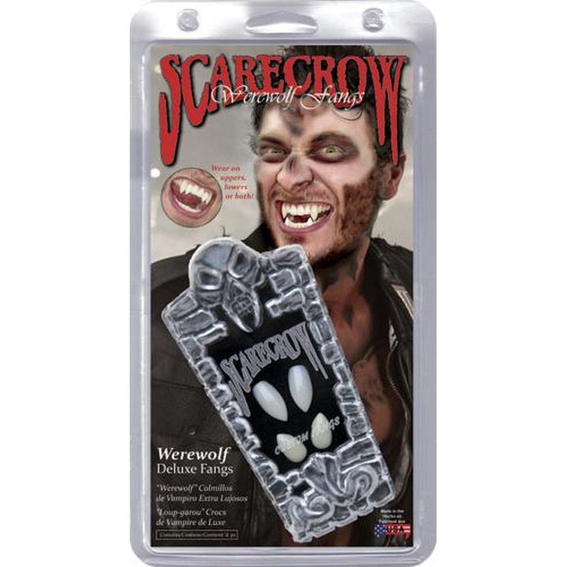 Werewolf Custom Scarecrow Fang - Jokers Costume Mega Store