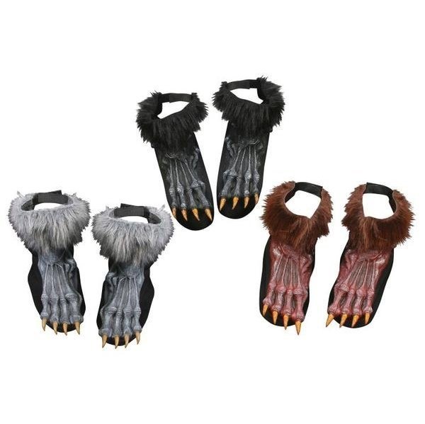 Werewolf Shoe Covers - Jokers Costume Mega Store