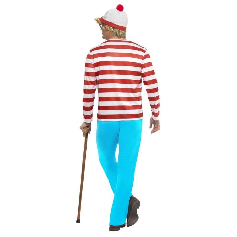 Where's Wally? Costume, Mens - Jokers Costume Mega Store