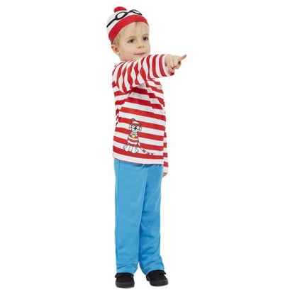 Where's Wally Costume, Red & White - Jokers Costume Mega Store