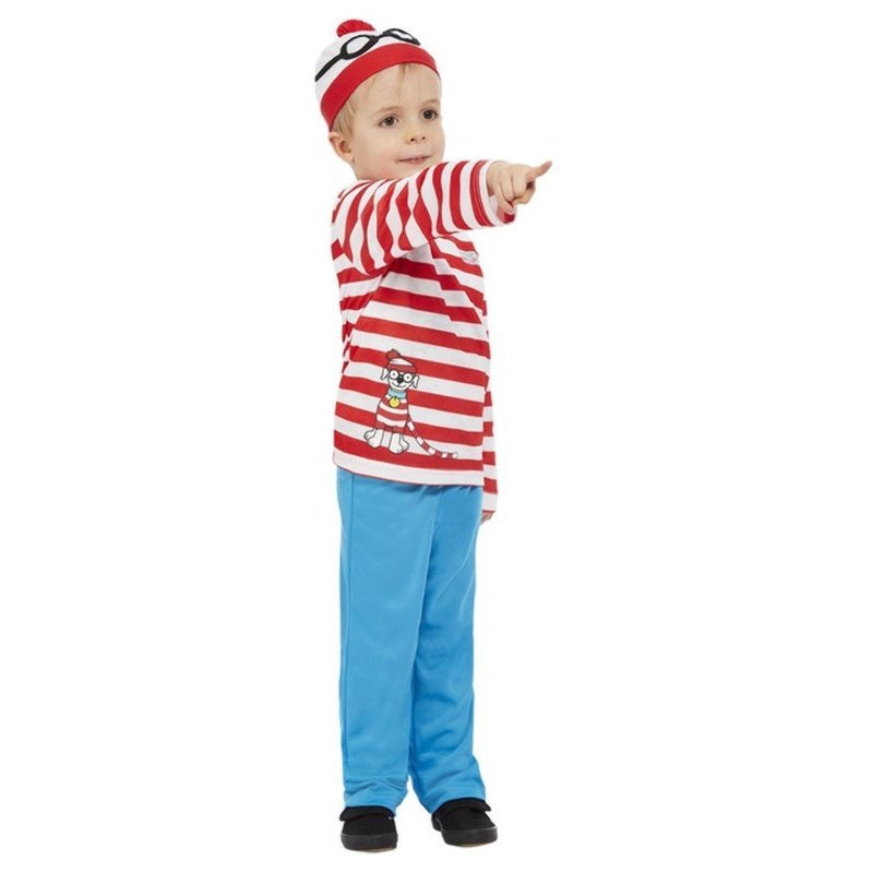 Where's Wally Costume, Red & White - Jokers Costume Mega Store