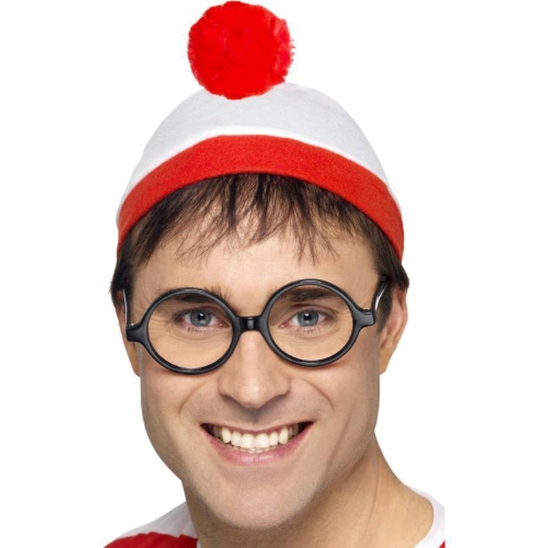 Where's Wally? Instant Kit, Mens - Jokers Costume Mega Store