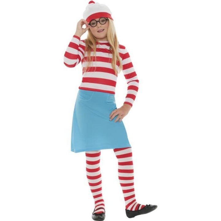 Where's Wally? Wenda Child Costume. - Jokers Costume Mega Store