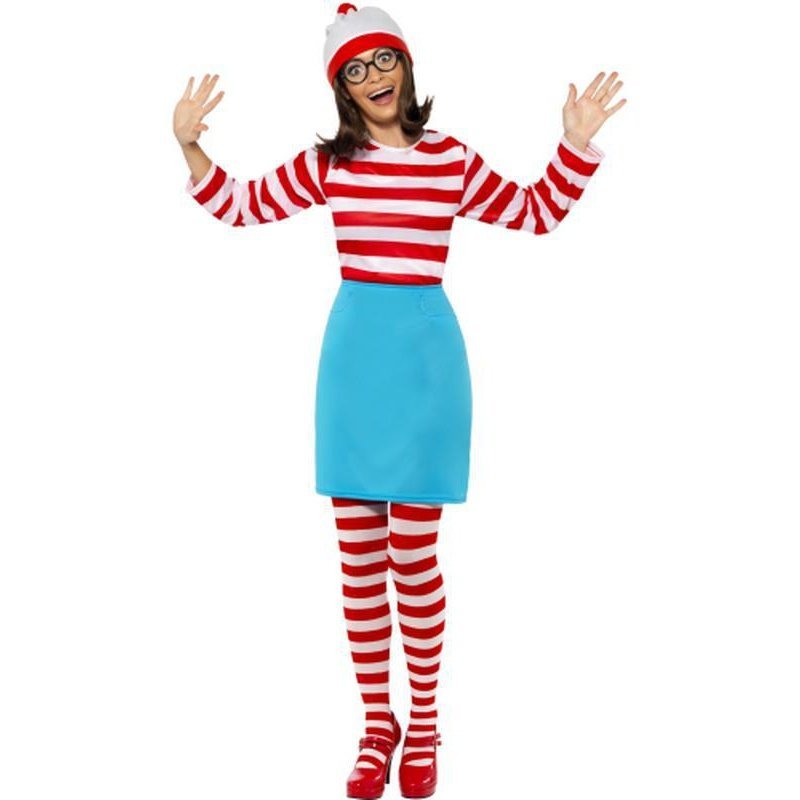 Where's Wally? Wenda Costume, Women - Jokers Costume Mega Store