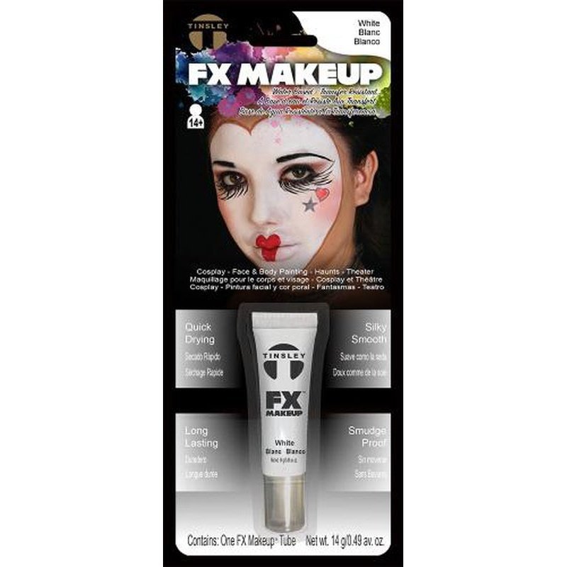White – Fx Makeup Singles - Jokers Costume Mega Store