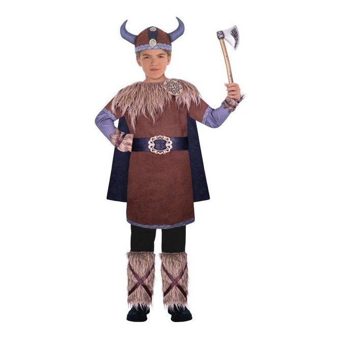 Wild Viking Warrior Costume, Child - Jokers Costume Mega Store