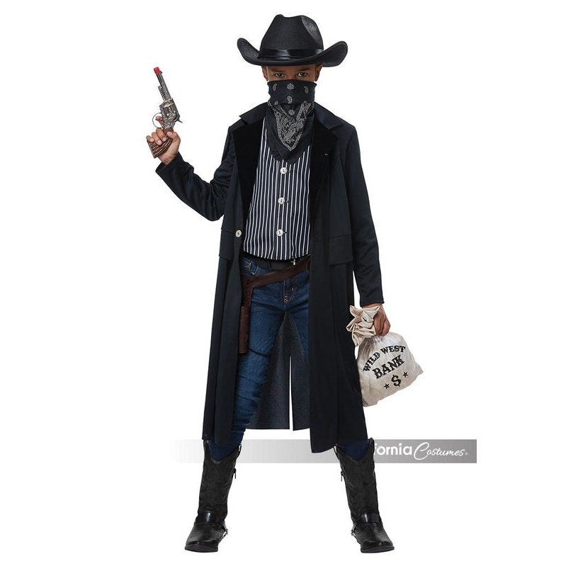Wild West Sheriff/ Outlaw Costume - Jokers Costume Mega Store