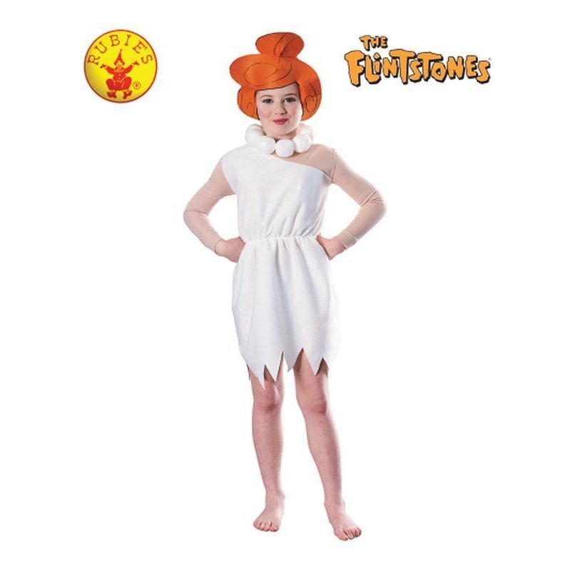Wilma Flintstone Deluxe Costume, Child Size Medium - Jokers Costume Mega Store