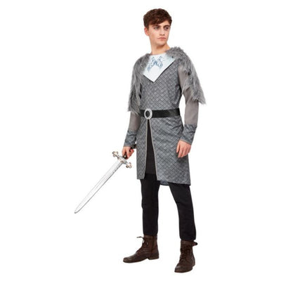 Winter Warrior King Costume, Grey - Jokers Costume Mega Store