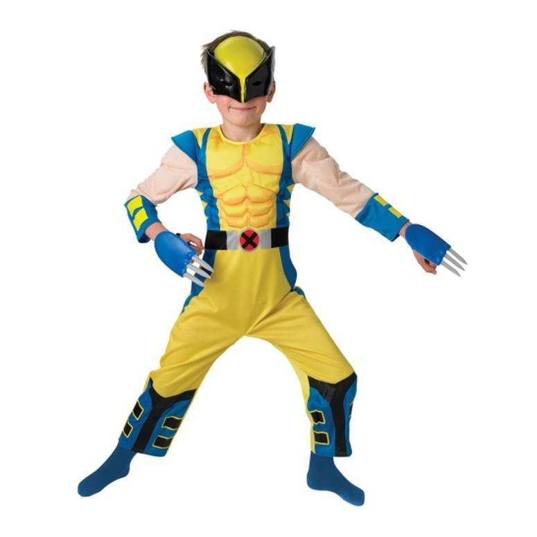 Wolverine Deluxe Child Costume Size M - Jokers Costume Mega Store