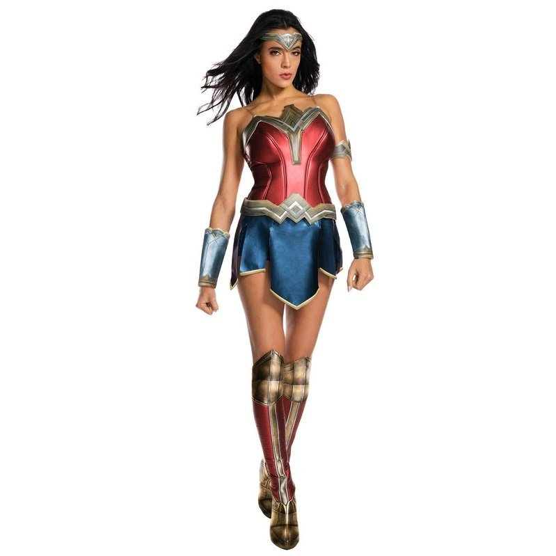 Women's Wonder Woman Movie Costume - Jokers Costume Mega Store