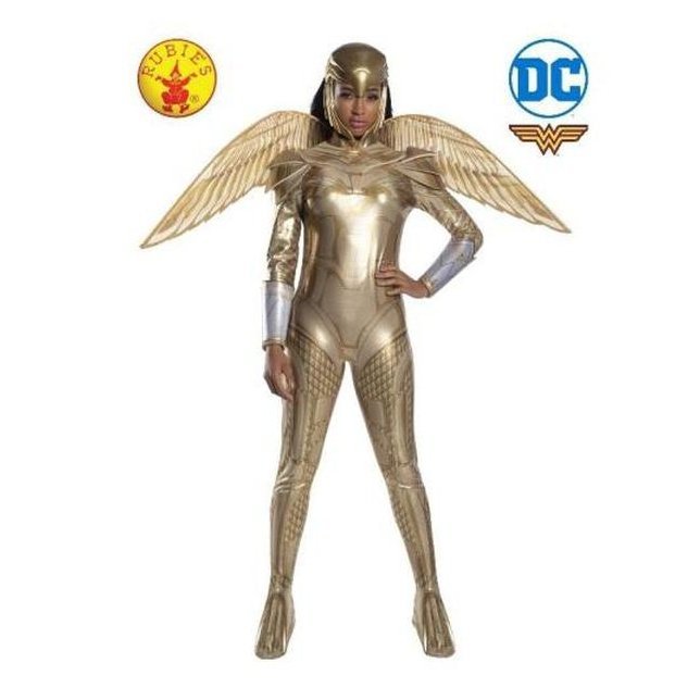 Wonder Woman 1984 Golden Armour Costume, Adult - Jokers Costume Mega Store