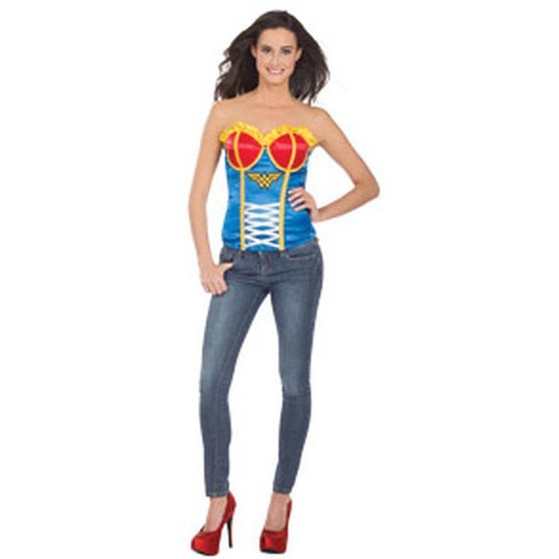 Wonder Woman Corset Size L - Jokers Costume Mega Store