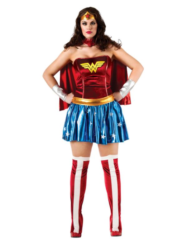 Wonder Woman Costume Size Plus - Jokers Costume Mega Store