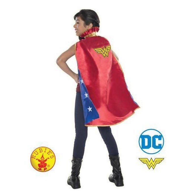 Wonder Woman Dc Cape Child - Jokers Costume Mega Store