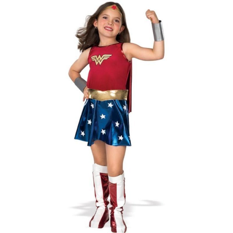 Wonder Woman Deluxe Child Size M - Jokers Costume Mega Store
