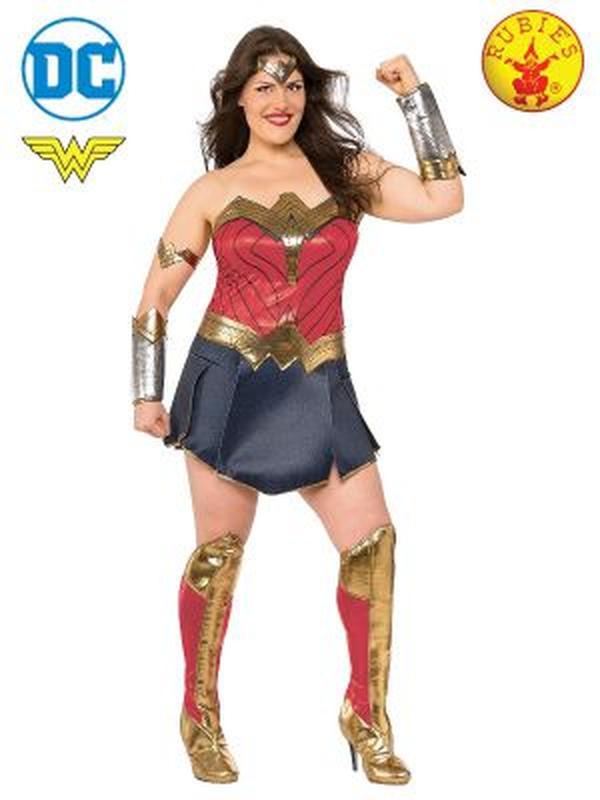 Wonder Woman Deluxe Costume Size Plus - Jokers Costume Mega Store