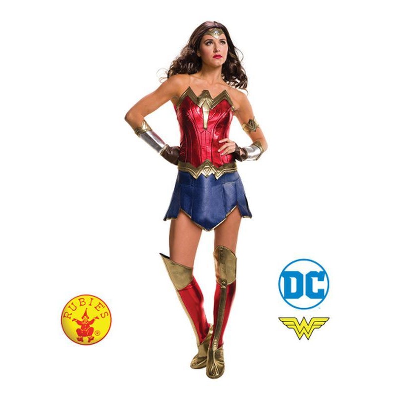 Wonder Woman Doj Secret Wishes Costume Size M - Jokers Costume Mega Store