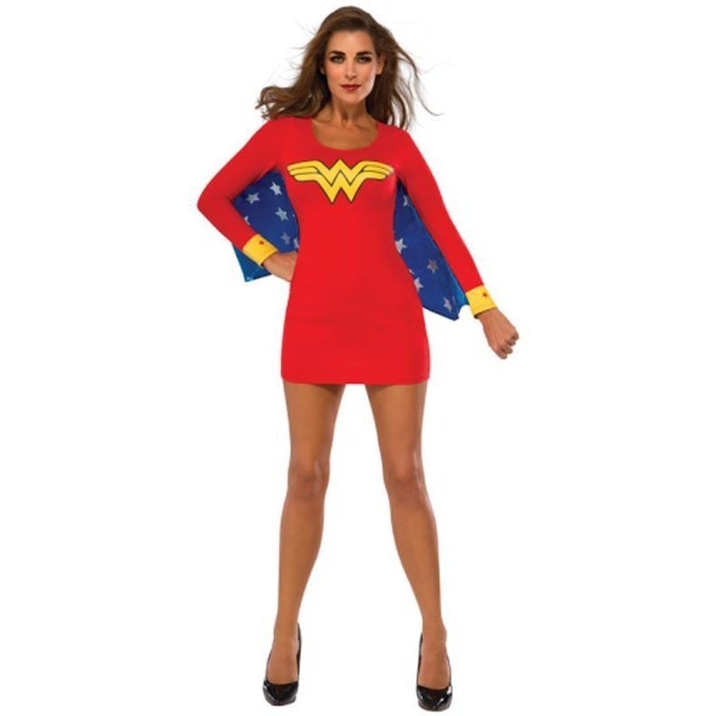 Wonder Woman Dress With Wings Size L - Jokers Costume Mega Store