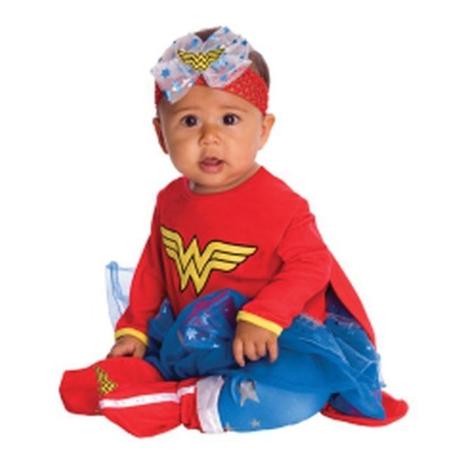 Wonder Woman Onesie Size 0 6 Months - Jokers Costume Mega Store